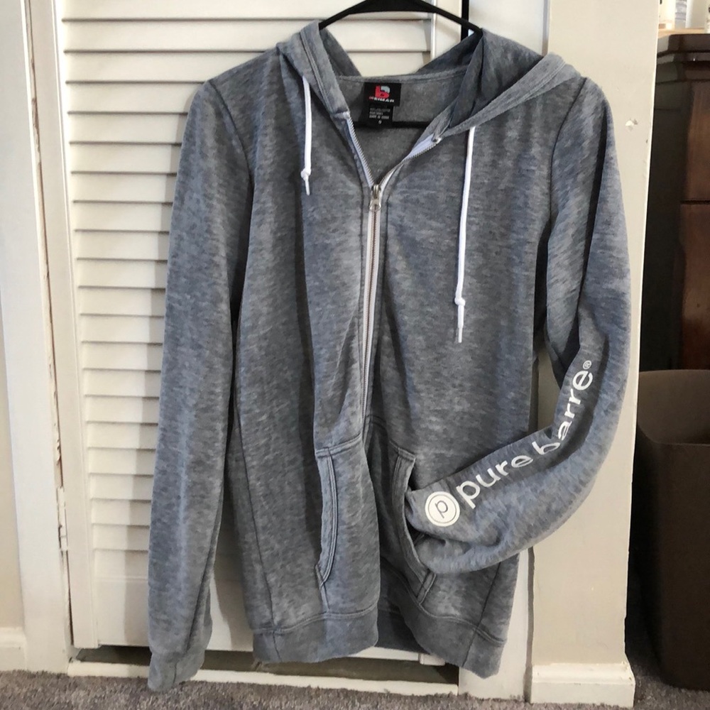 Pure Barre full zip sweatshirt